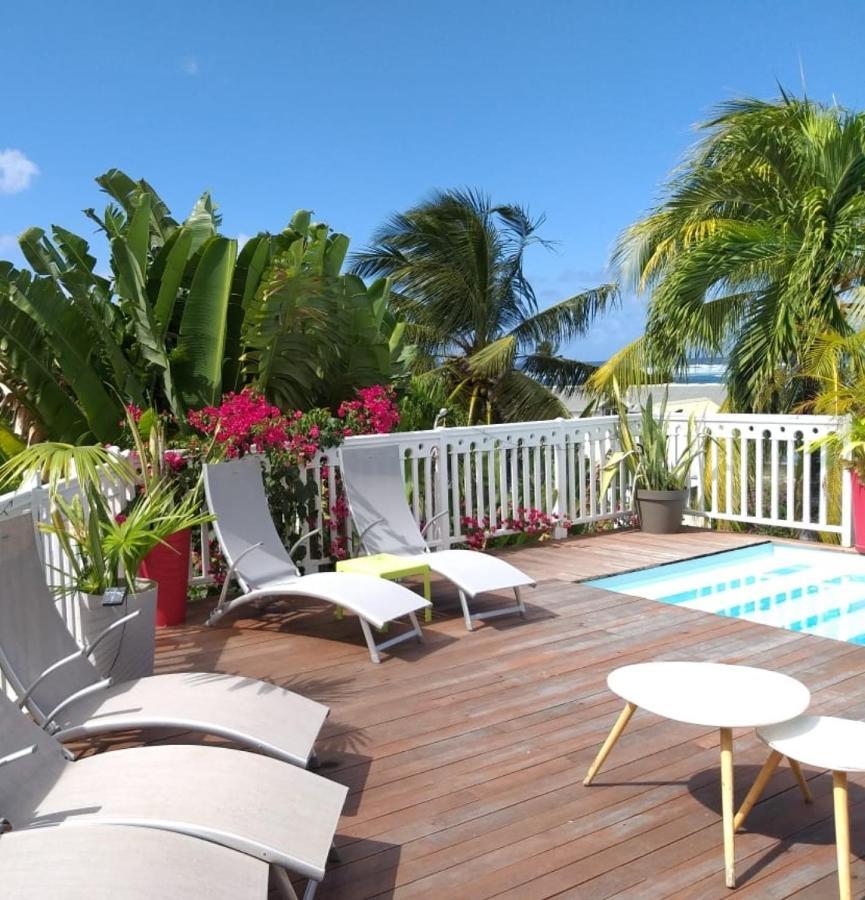 Villa Les Nereides Le Moule Luaran gambar